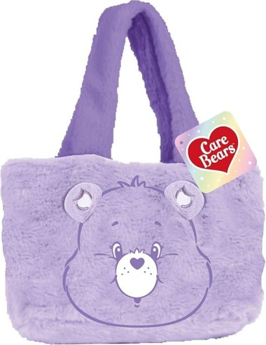 Bolsa de Compras em Peluche Care Bears Lilás