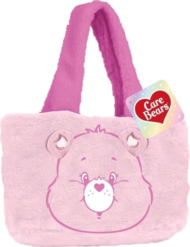 Bolsa de Compras em Peluche Care Bears Rosa