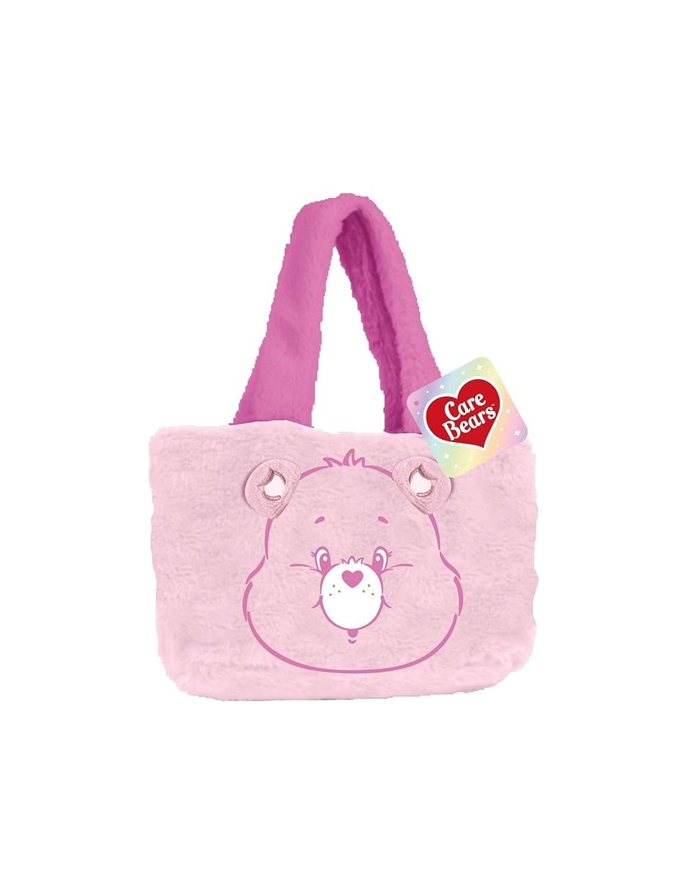 Bolsa de Compras em Peluche Care Bears Rosa