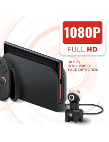 Câmara Subsonic Playcam 1080 - Nintendo Switch 2 (Rosa)