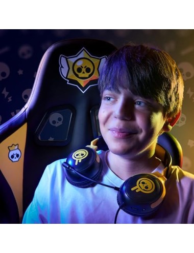 Headet Gaming - Brawl Stars Drippy Skull (Multiplataforma)