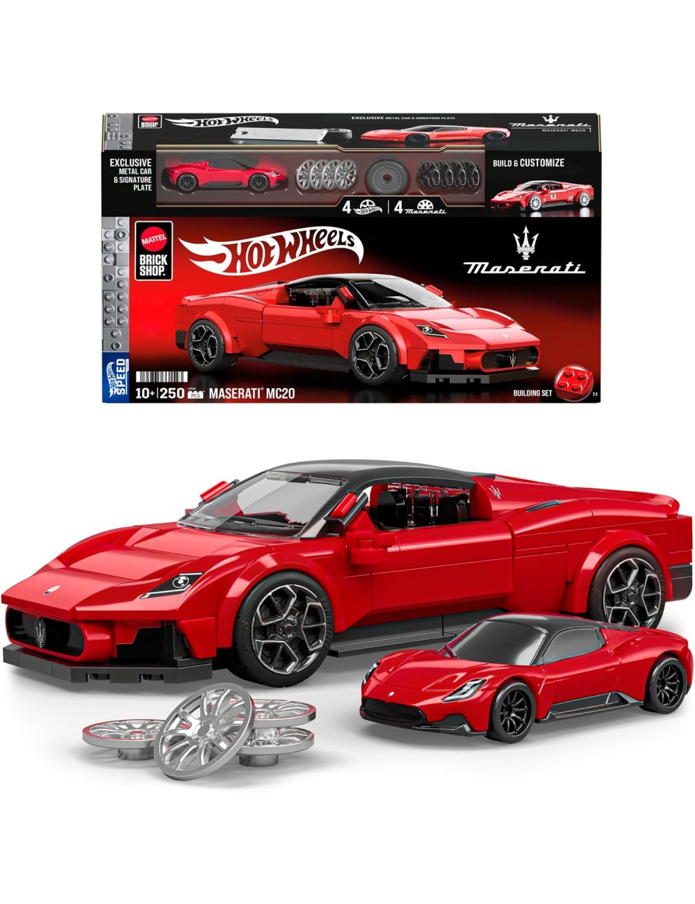 Hot Wheels: Speed Series Building Set - Maserati MC20