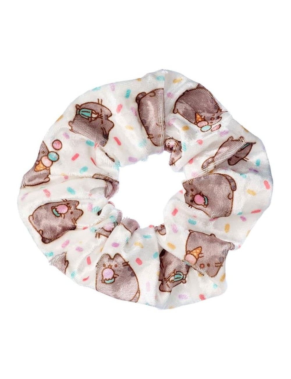 Scrunchie - Pusheen: Gelado Branco
