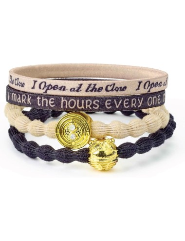 Conjunto Bandolete - Harry Potter: Time Turner e Golden Snitch