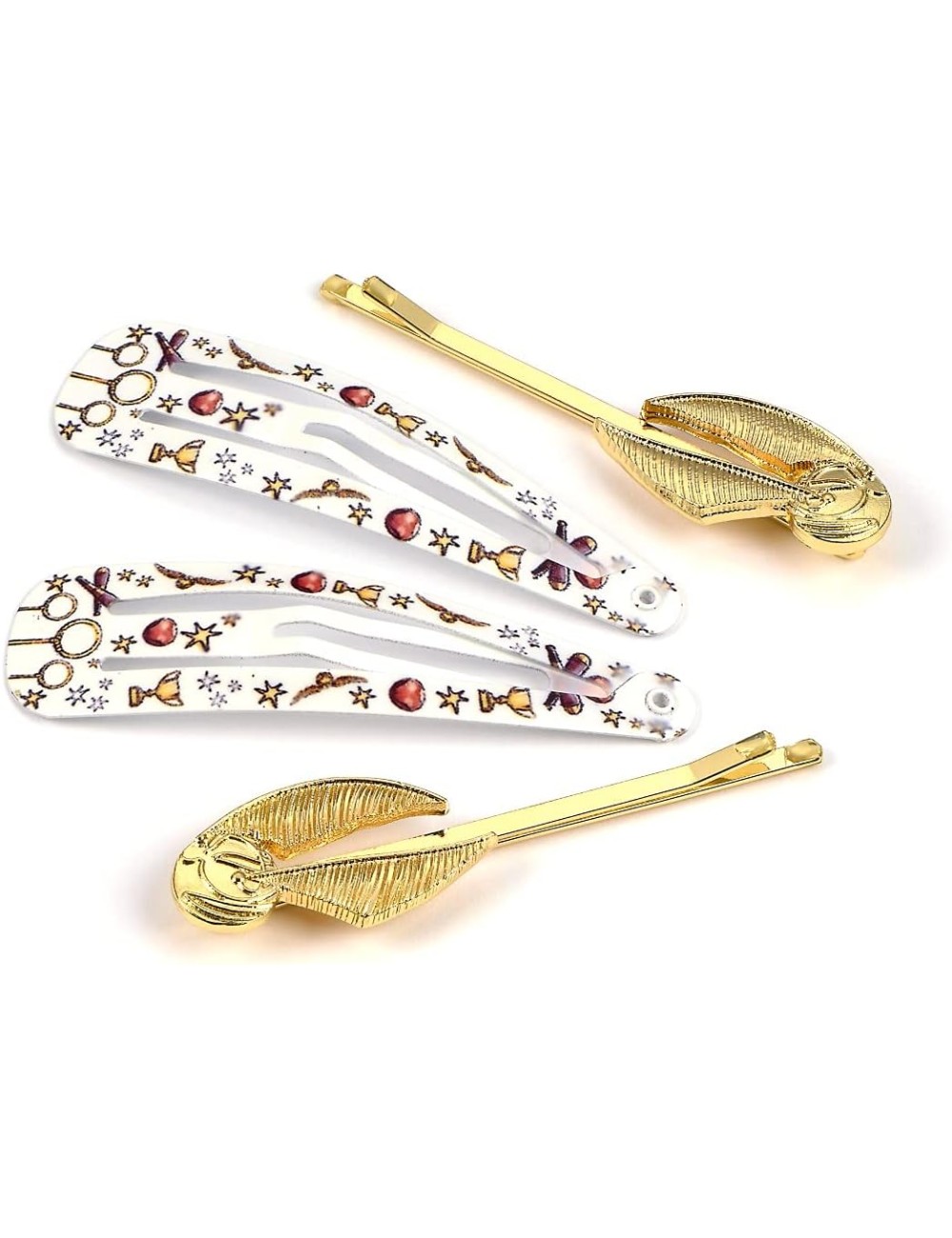 Conjunto de Ganchos de Cabelo - Harry Potter: Golden Snitch
