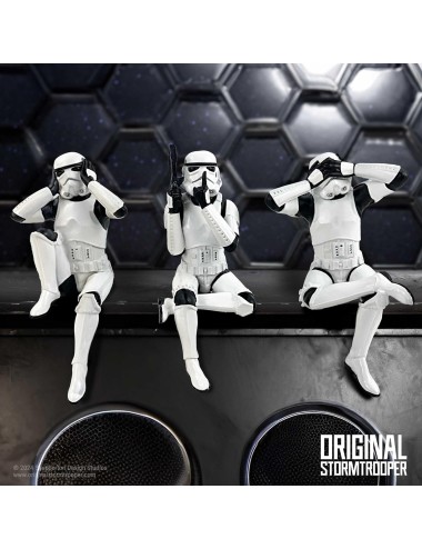 Figura Nemesis Now - Stormtrooper Three Wise Sentados 11CM