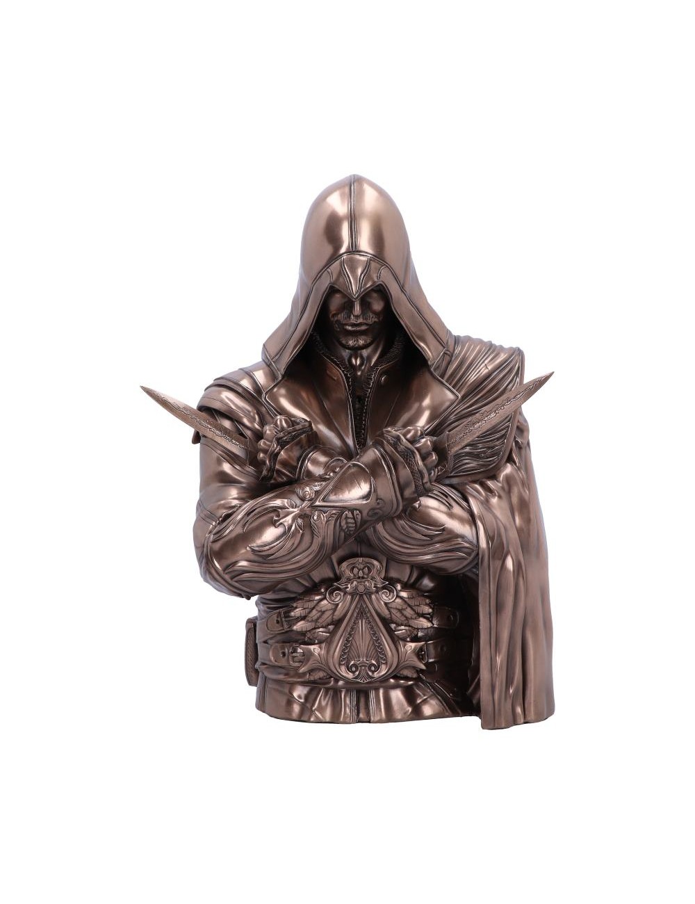 Caixa Nemesis Now - Assassin's Creed Ezio Busto Bronze 30CM