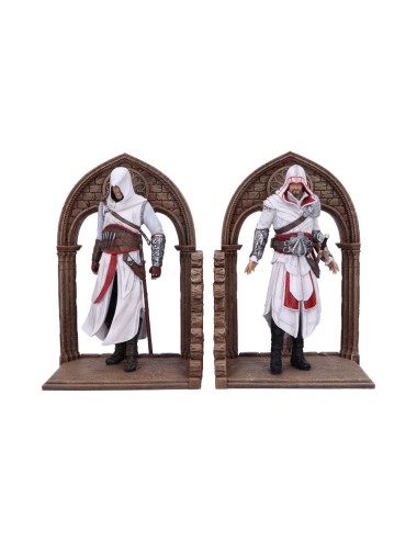 Aparadores de Livros Nemesis Now - Assassin's Creed Altaïr e Ezio 24CM