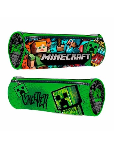 Estojo Redondo KidsLicensing - Minecraft
