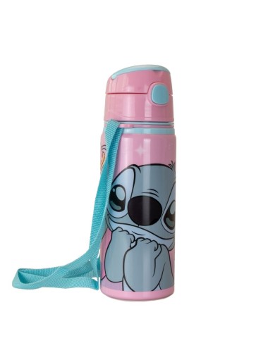 Garrafa de Alumínio com Asa - Stitch 600ML