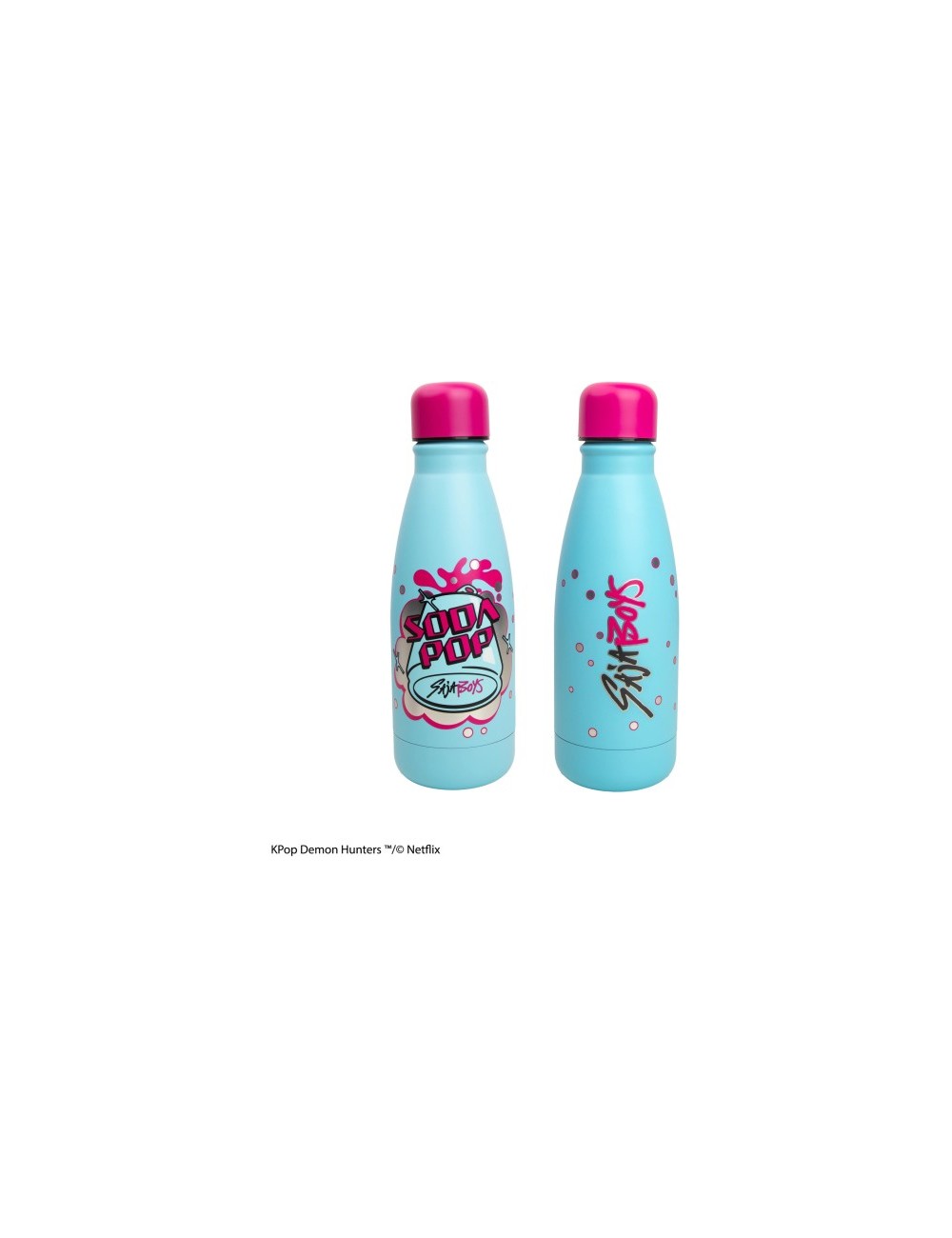 Garrafa de Água Mini Cinereplicas - KPop Demon Hunters: Soda Pop