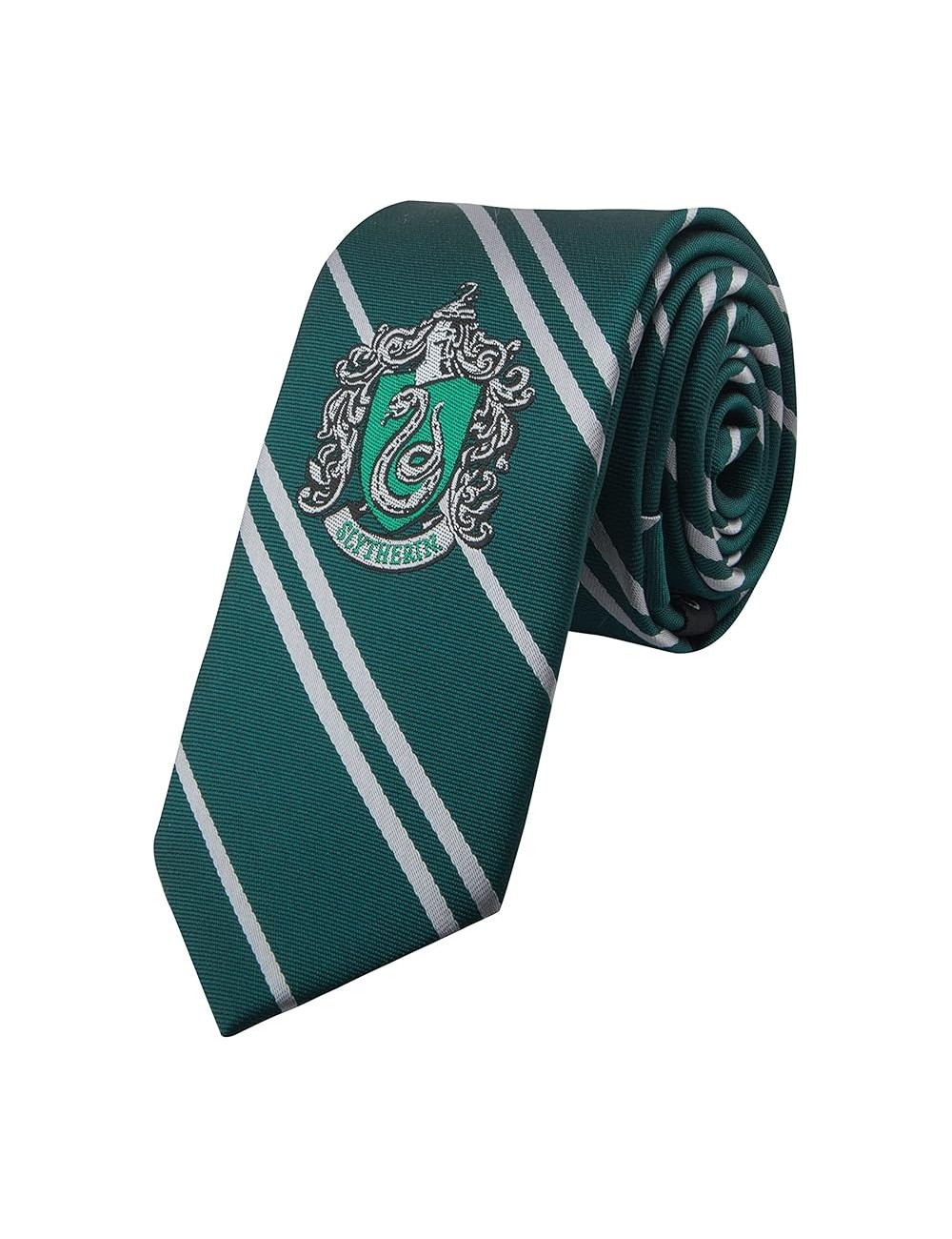 Gravata Cinereplicas - Harry Potter: Kids Slytherin Woven Logo