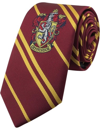 Gravata Cinereplicas - Harry Potter: Kids Gryffindor Woven Logo