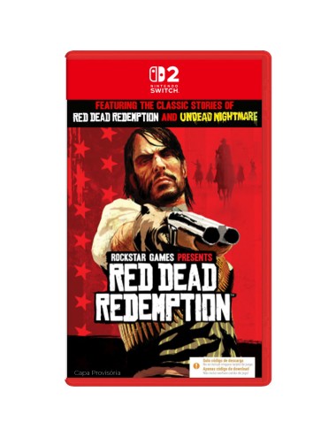 Red Dead Redemption Nintendo Switch 2 (Código na Caixa)