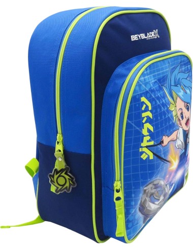 Mochila 3D Escolar - Beyblade Let it Rip (35cm)
