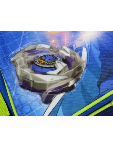 Mochila 3D Escolar - Beyblade Let it Rip (35cm)
