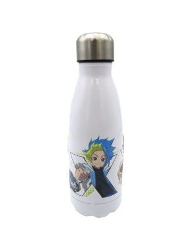 Garrafa Alumínio 550ml - Beyblade X (Branca)