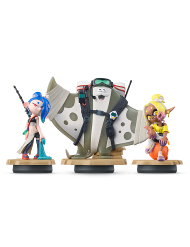 amiibo Triple Pack - Splatoon Raiders (Shiver, Frye & Big Man)