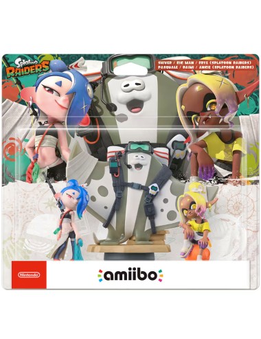amiibo Triple Pack - Splatoon Raiders (Shiver, Frye & Big Man)