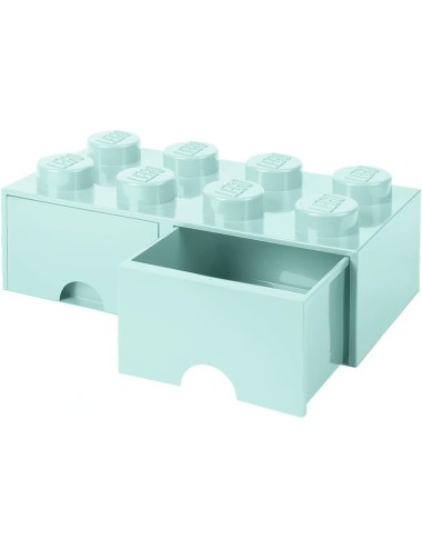LEGO Gaveta Brick 8 - Aqua