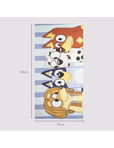 Toalha de Microfibra - Bluey